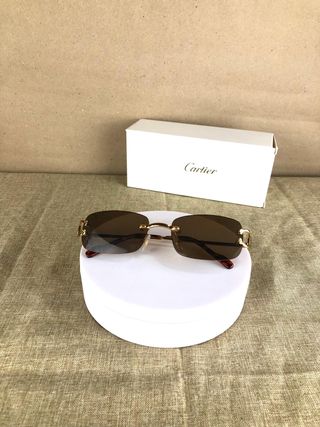 Gafas Cartier Signature C | Doradas y Marrones