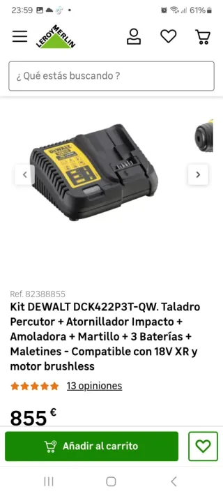 Kit DeWalt DCK422P3T (Precintado)