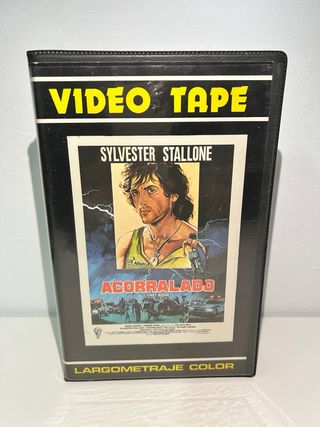 Film Betamax Acorralado con Sylvester Stallone