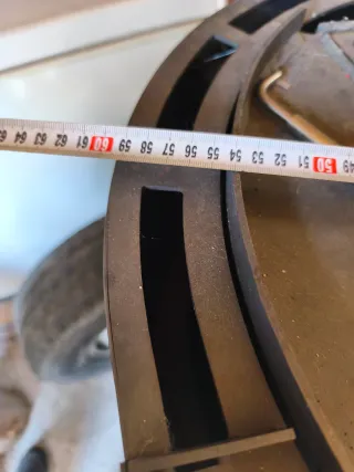 Chimenea metálica gris  nunca instalada