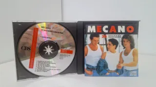 CD doble Mecano – 20 Grandes Canciones (1989, CBS)
