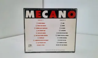 CD doble Mecano – 20 Grandes Canciones (1989, CBS)