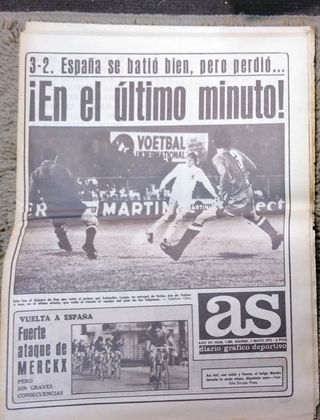 Periódicos históricos Selección España Fútbol - 2