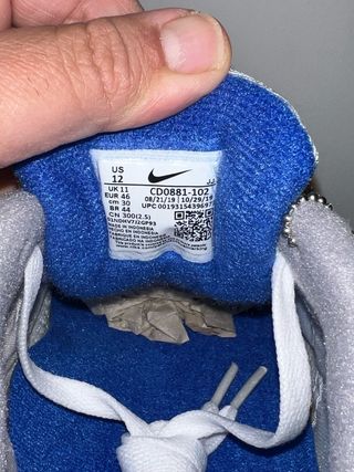 Nike Air Max 90 Azul Gris Blanco Negro