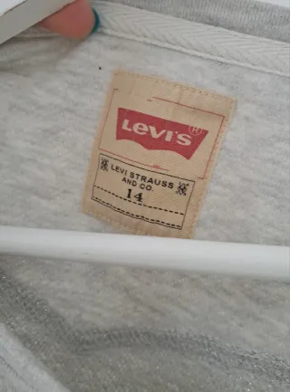 Sudadera Levi's Niña Gris
