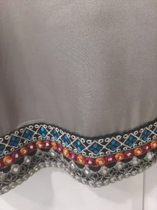 Blusa de vestir en raso o seda