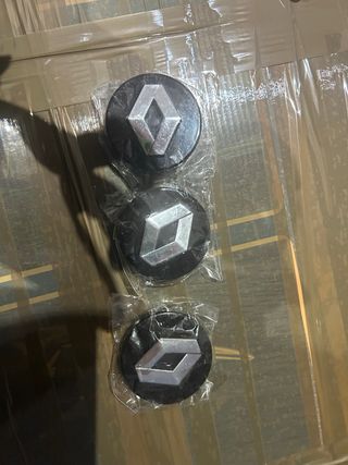 Coprimozzo Renault Nero Argento
