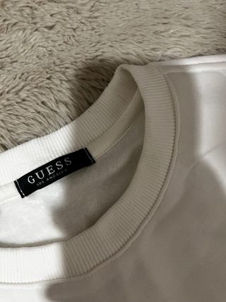 Sudadera Guess Blanca Nueva