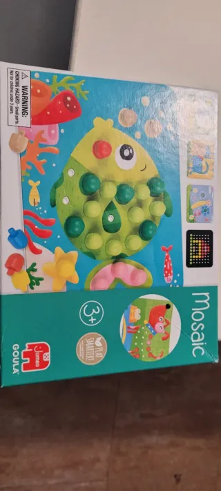 Juego de mosaicos Goula para niños 3+