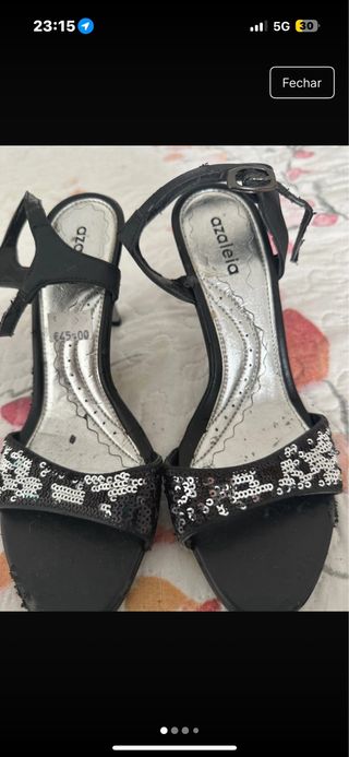 Sandálias Arazaleia Salto Alto