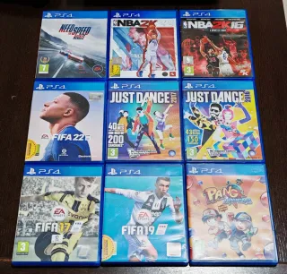 PS4 500GB + 2 Mandos + Cámara + 17 juegos