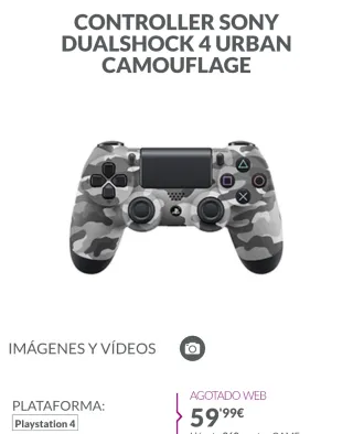 PS4 500GB + 2 Mandos + Cámara + 17 juegos