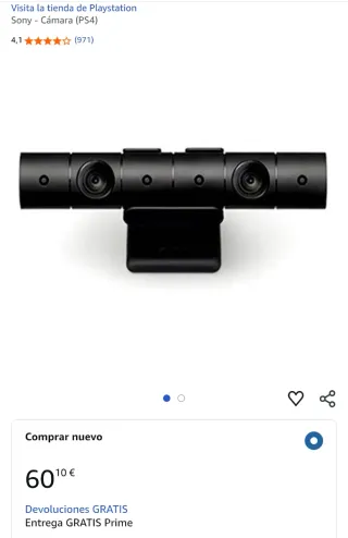 PS4 500GB + 2 Mandos + Cámara + 17 juegos