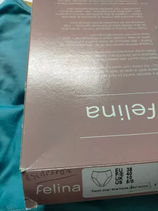 Braga Felina Moments Azul Talla 40