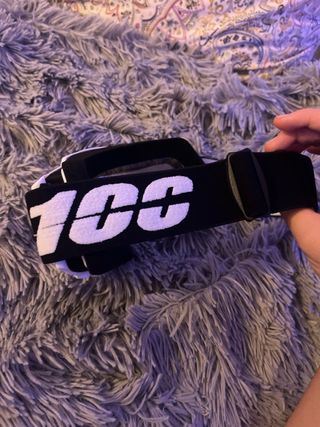 Gafas Snowboard/Esquí Unisex Blancas y negras