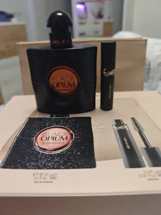 Estuche YSL Black Opium + Mascara