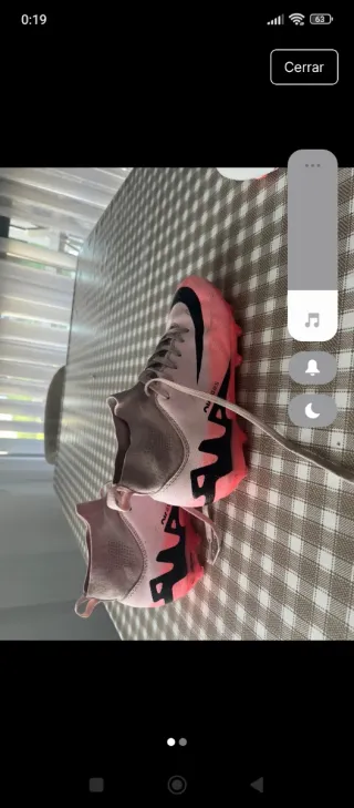 Zapatillas de fútbol talla 39