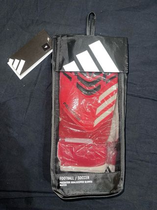Guantes Portero Adidas Predator Match Rojos