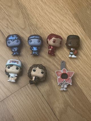 7 Figuras Funko Pop Stranger Things