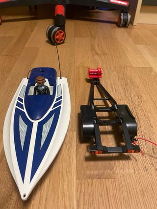 Lote de vehículos y figuras Playmobil Policía