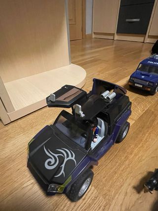Lote de vehículos y figuras Playmobil Policía
