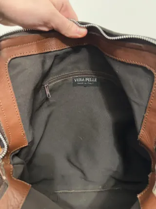 Borsa vera pelle Made in Italy