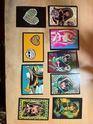 Vendo Cromos Monster High