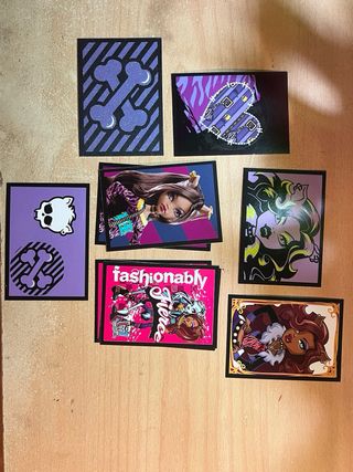 Vendo Cromos Monster High