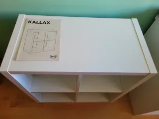 Scaffale Bianco Ikea 4 Cubi