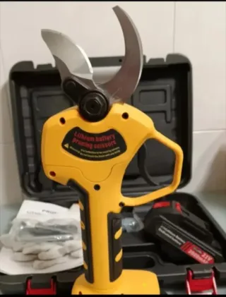 Tijeras Podar Eléctricas Recargable (3 Baterías)