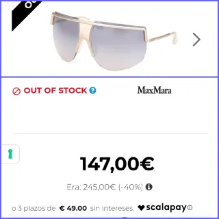 Gafas de sol MaxMara