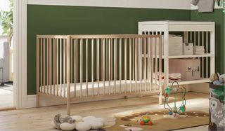 Cuna Ikea Singlar Madera Natural