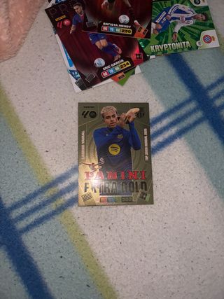 Lamine Yamal Panini Extra Gold 2025