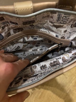 Bolso Anekke estampado The Watcher