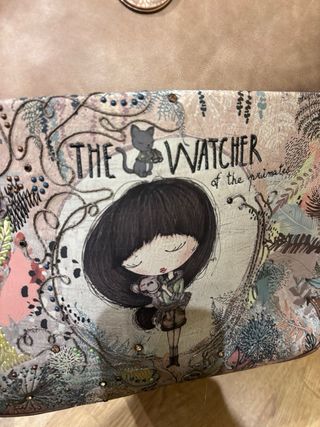 Bolso Anekke estampado The Watcher