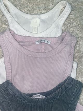 Lote 3 Camisetas Tirantes Mujer