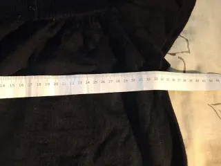 Chaleco negro punto volantes