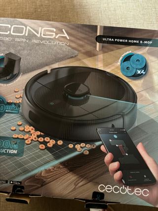 Aspiradora Conga Cecotec 590 Spin Revolution