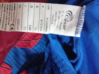 Vestito Carnevale Spiderman Bambino