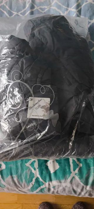 Abrigo invierno mujer gris