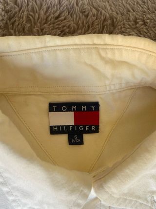 Camicia Tommy Hilfiger Beige Uomo