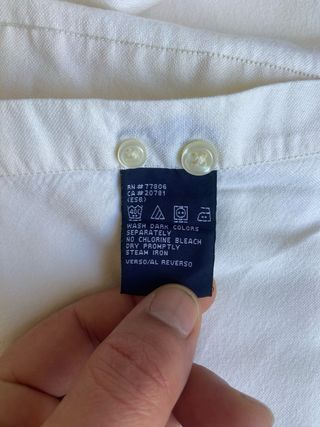 Camicia Tommy Hilfiger Beige Uomo