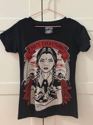 Camiseta Negra Heartless Talla L
