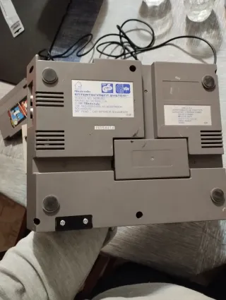 Consola Nintendo NES con juegos