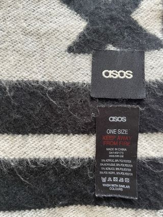 Bufanda XL ASOS