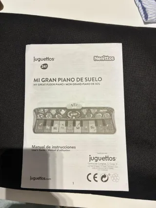 Piano de suelo Juguettos Nenittos 24 meses