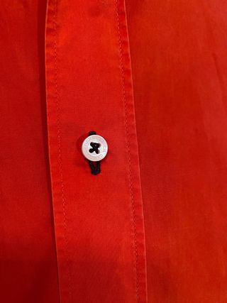 Camisa Carolina Herrera roja Talla M