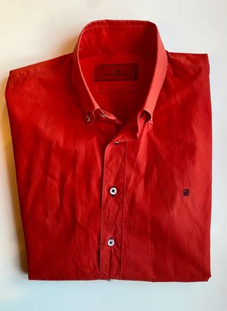Camisa Carolina Herrera roja Talla M
