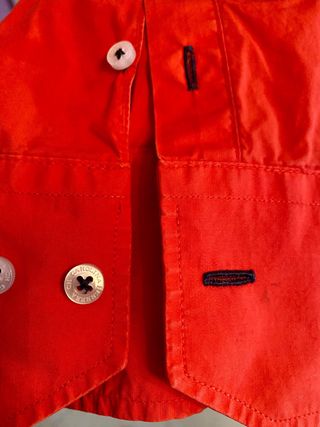 Camisa Carolina Herrera roja Talla M