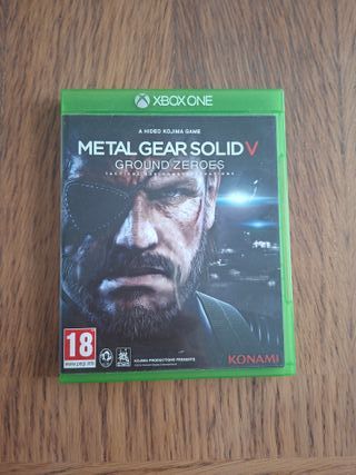 Metal Gear Solid V Ground Zeroes Xbox One